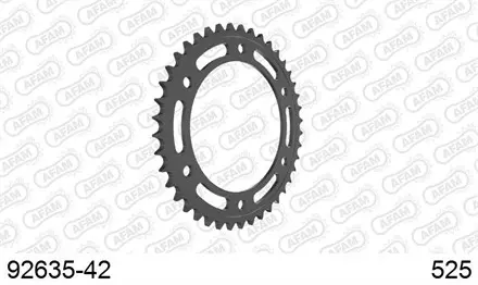 Звезда задняя AFAM 92635-42 для мотоцикла